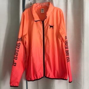 PINK windbreaker jacket